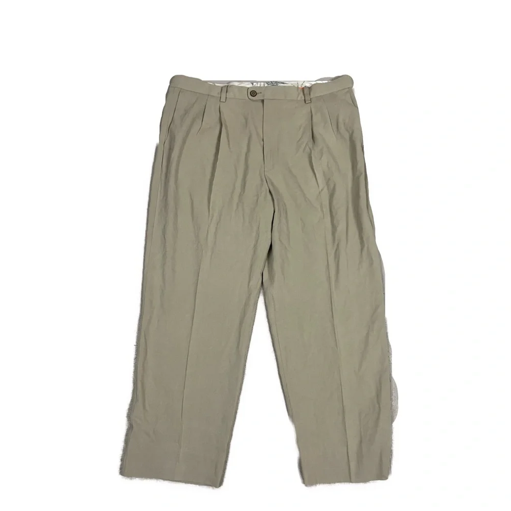 Tommy Bahama Men’s Silk Blend‎ Khaki Chino Pants- Size 38/30
